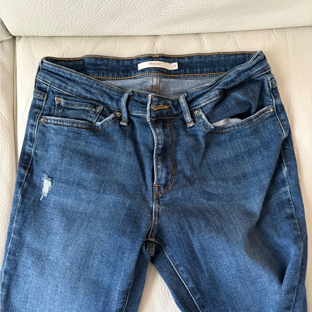 Trendyol Women's Classic Blue Skinny Jeans